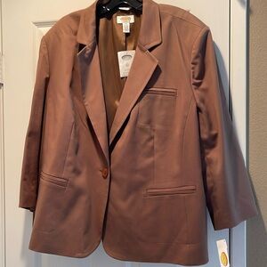 Talbots Brown Blazer